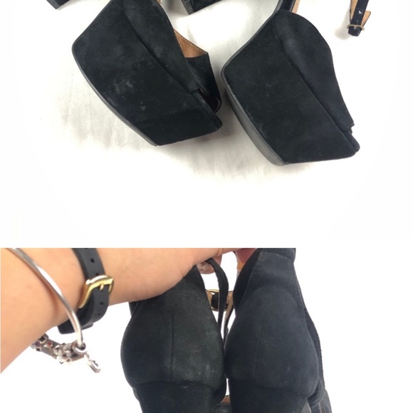 Jeffrey Campbell perfect 2 square toe platform 7M - Picture 2 of 7